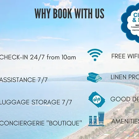 Nestor&jeeves - Palais Mediterranee Terrasse - - Very Close Sea Апартаменты Ницца